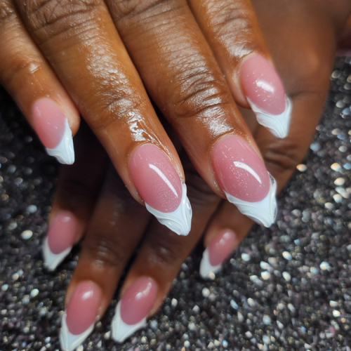 TOTAL PRICE- $85.00

BUILDER GEL FILL- $55.00

10 FRENCH TIPS- $20.00

10 SIMPLE 3d ART- $10.00