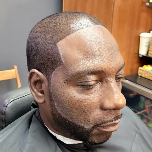 After/brush cut w/enhancements 