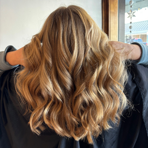 long layers and face framing!