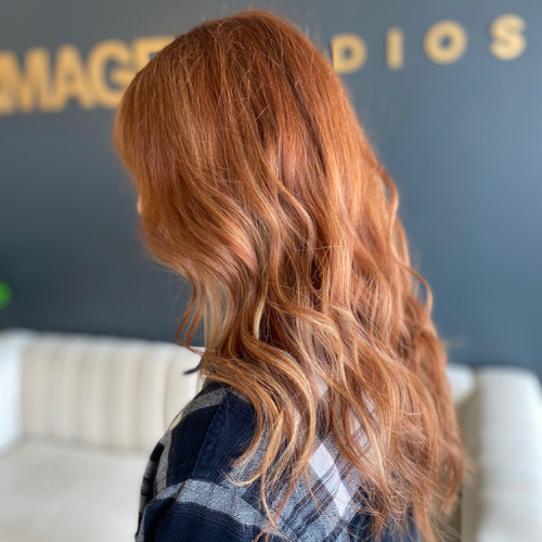 Global application with face frame balayage 