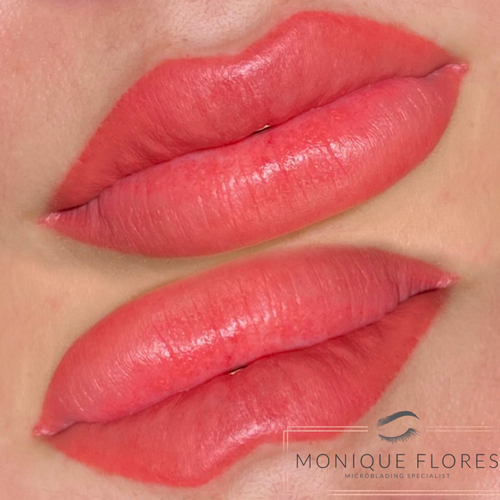 Lip blushing 

Results heal 20-30% lighter and softer