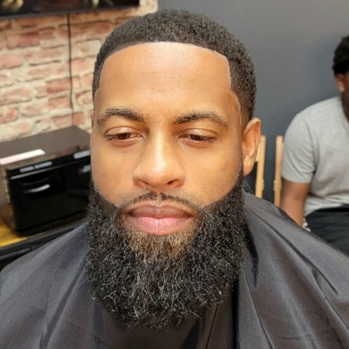 After/ razor edge up and beard