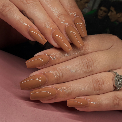 Sculpted gel extensions
