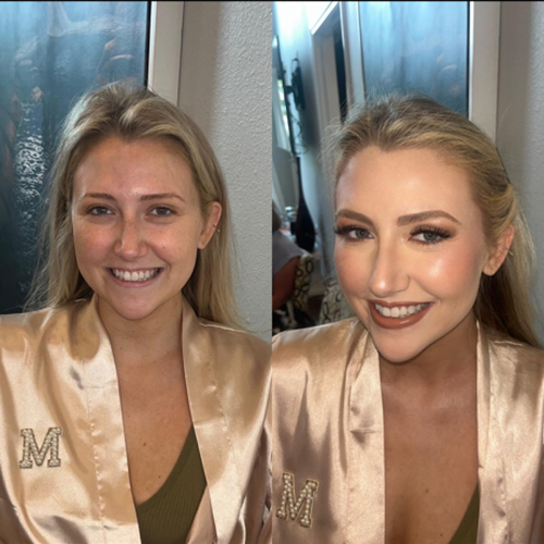 Before & After — Makeup Application