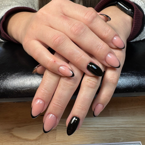 Classic Black French with special accent