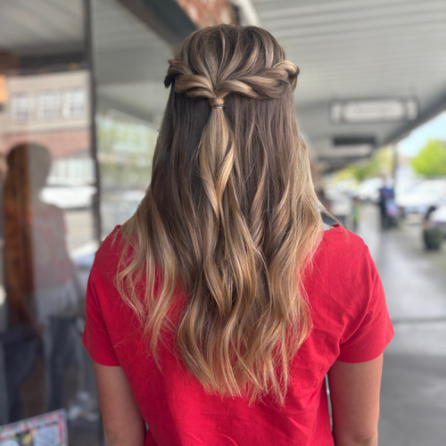 prom hair!