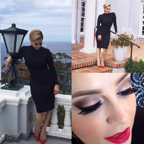 Going down memory lane, with this glam on @rosierivera 