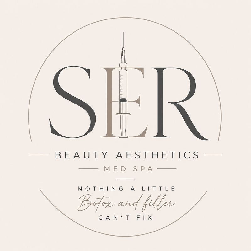 Clean, professional medical spa treatment room with neutral tones at SER Beauty Aesthetics Med Spa - Denver in Littleton