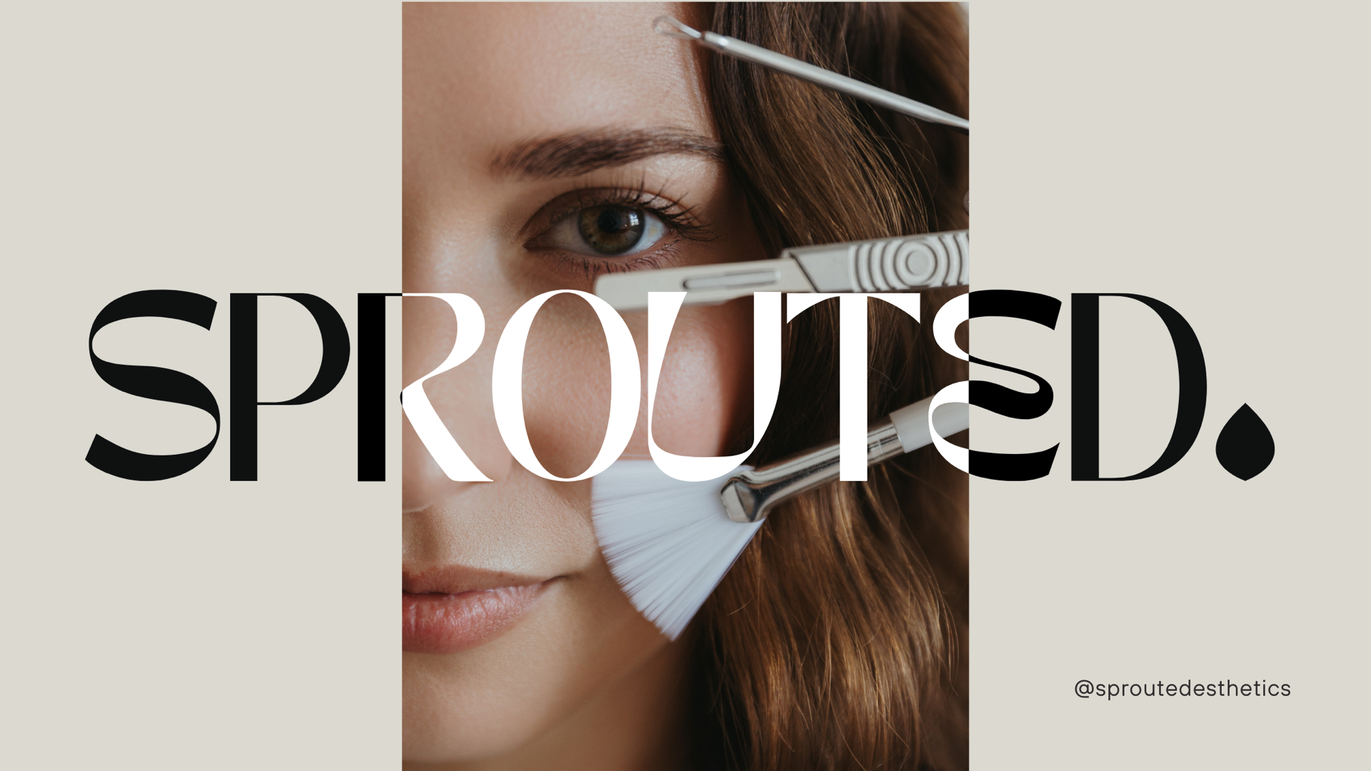 Clean, professional medical spa treatment room with neutral tones at Sprouted Esthetics in Wilmington