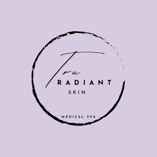 Clean, professional medical spa treatment room with neutral tones at Tru Radiance MedSpa in Katy