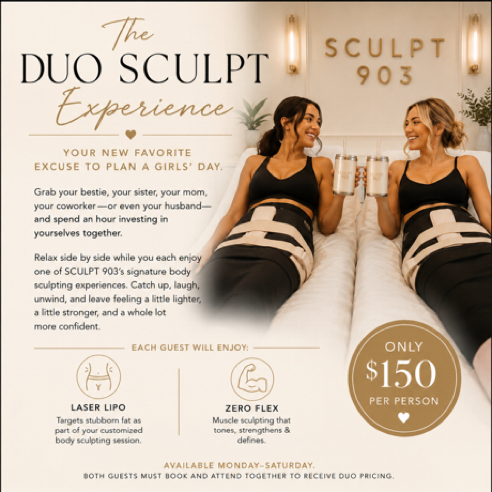 The Duo Sculpt Experience at Sculpt 903 LLC in Mount Pleasant, TX