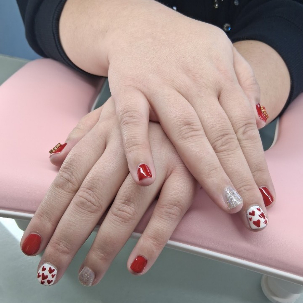 Gel Mani at Bombshell Beauty Salon in Redmond, OR