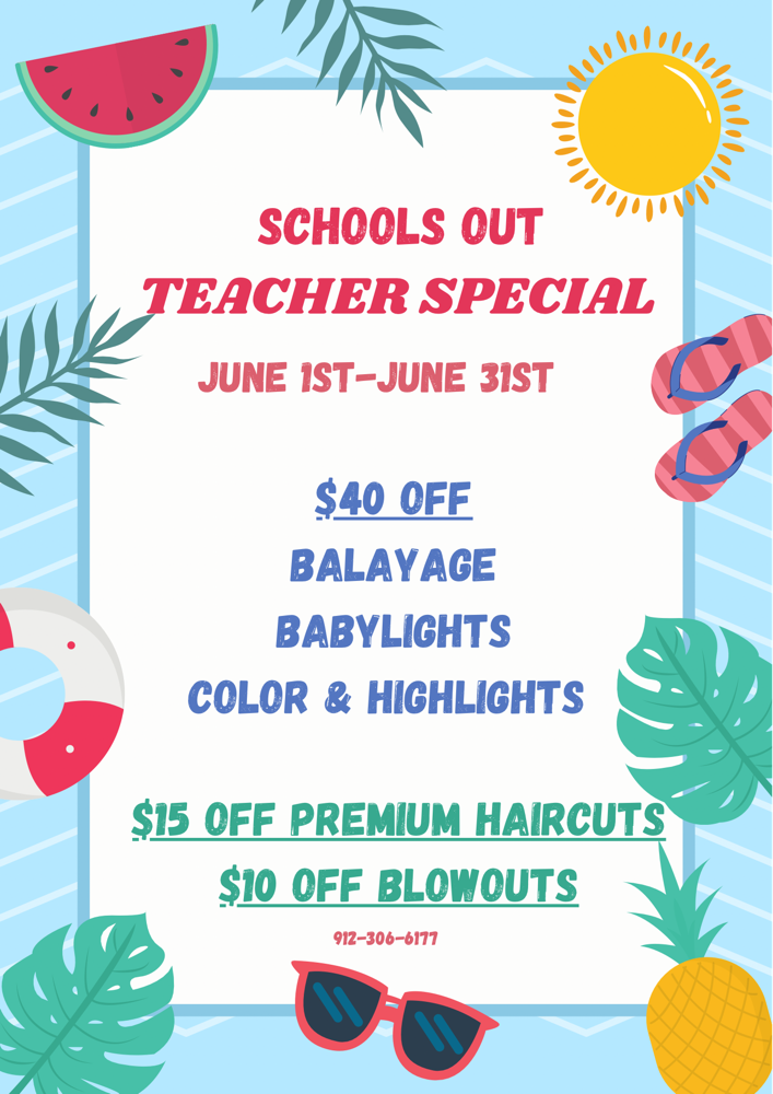 School Staff Summer Special