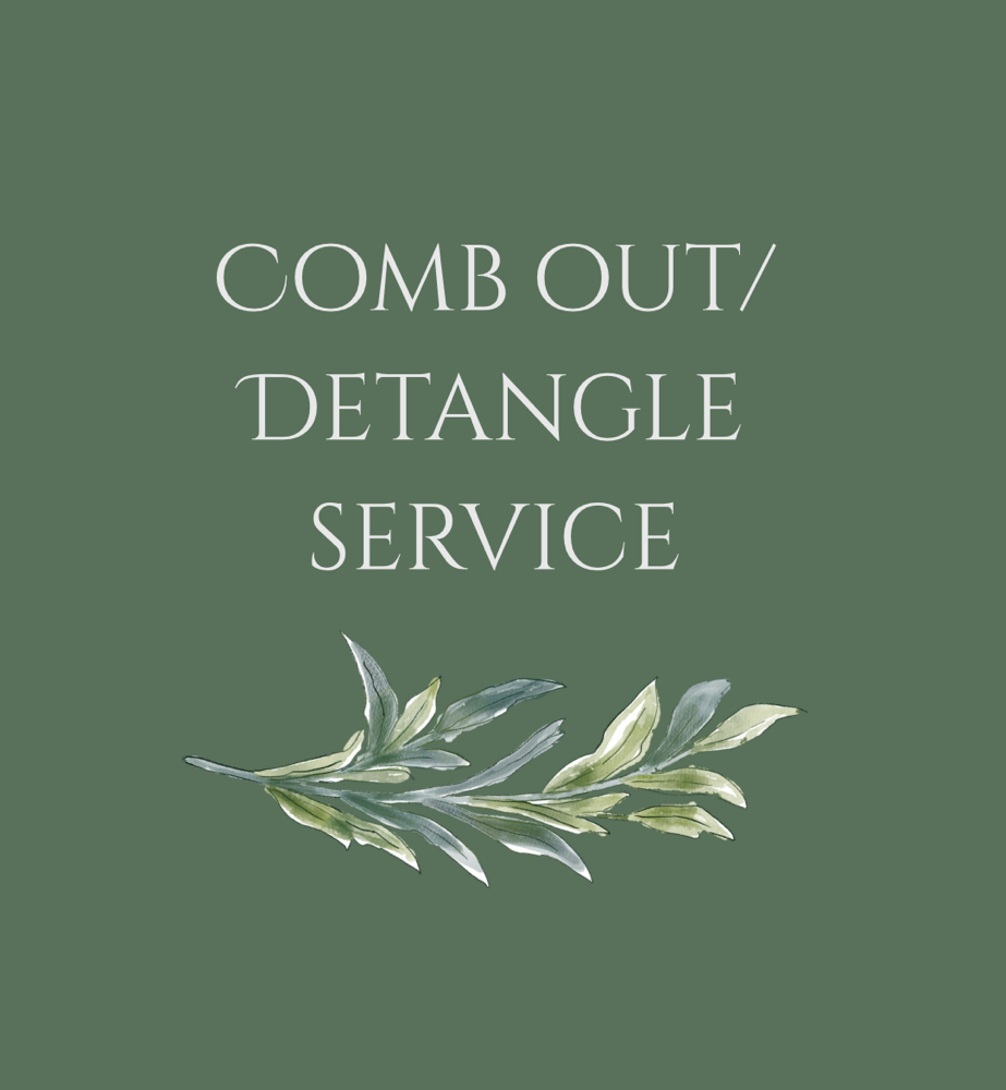 Comb Out / Detangle Service