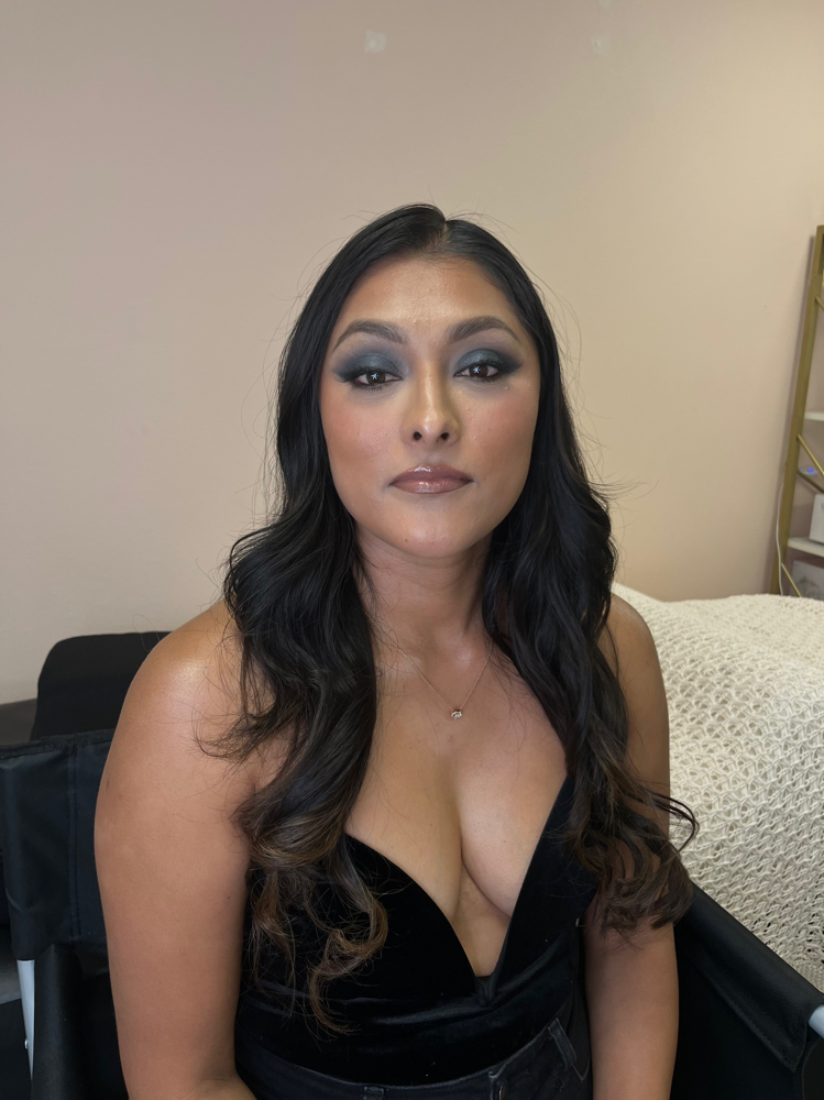 Full Face Makeup Application