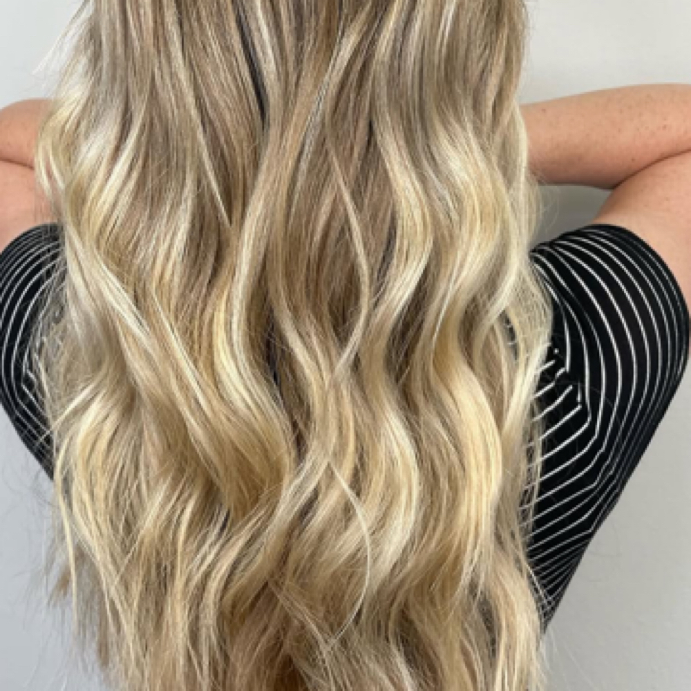 Full Custom Blonding at Radiant Hair Studio in Madison, WI