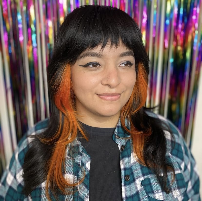 Wolf haircut at Markie Medina Hair in Commerce, CA