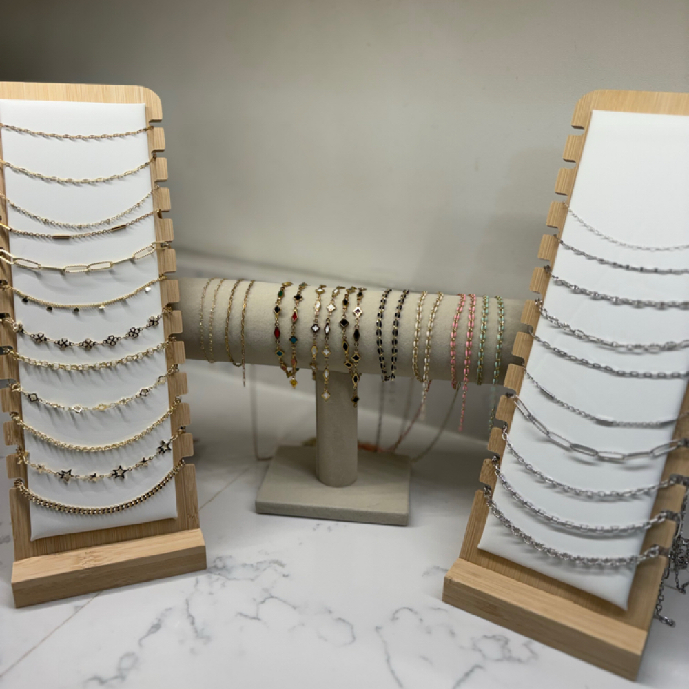 Permanent jewelry by Kay⚡️ at The Studio 5 in Rosedale, MD