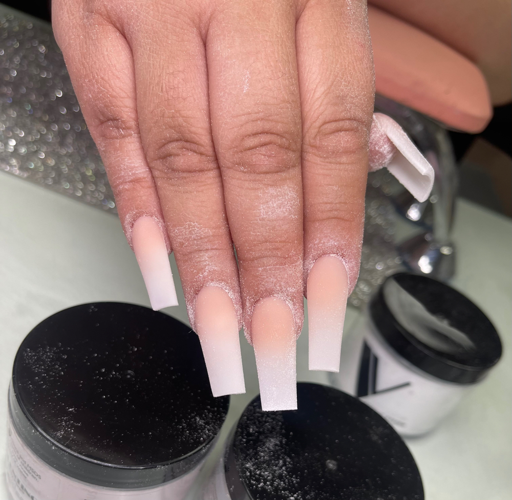 Full Set Ombre Acrylic