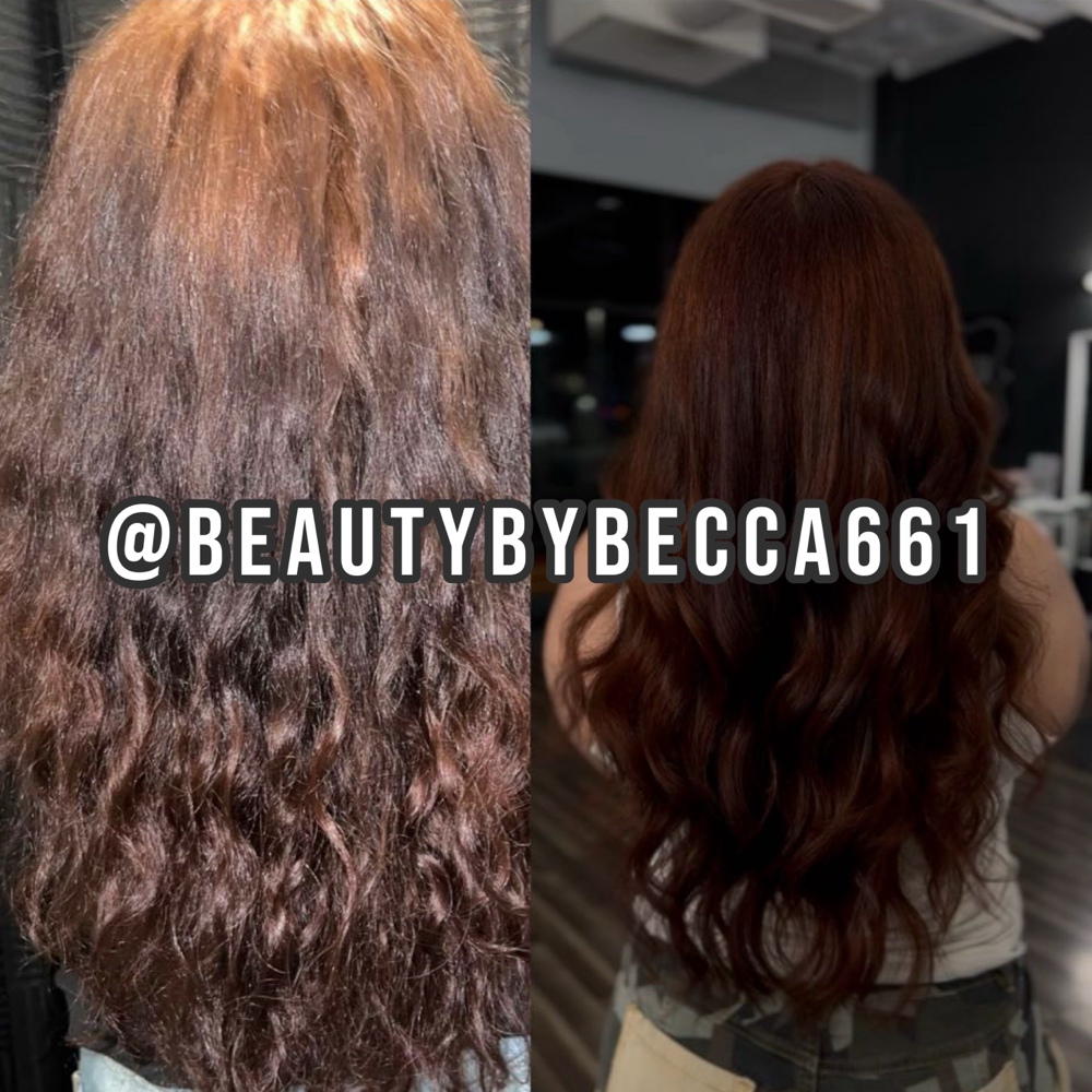 Color Correction at The Look Beauty Lounge in Bakersfield, CA