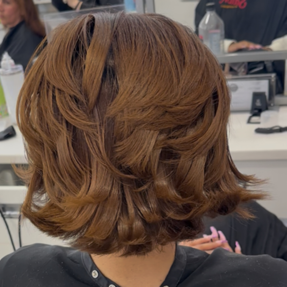 Haircut N’ Heat Style at CNB hair by Britney in Granada Hills, CA
