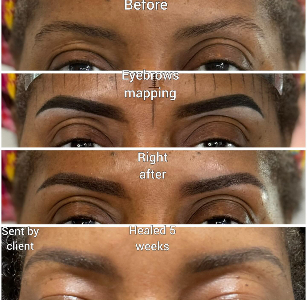 Ombré Brows/ Powder Brows at Beat-iFul Aesthetics in Hollywood, FL