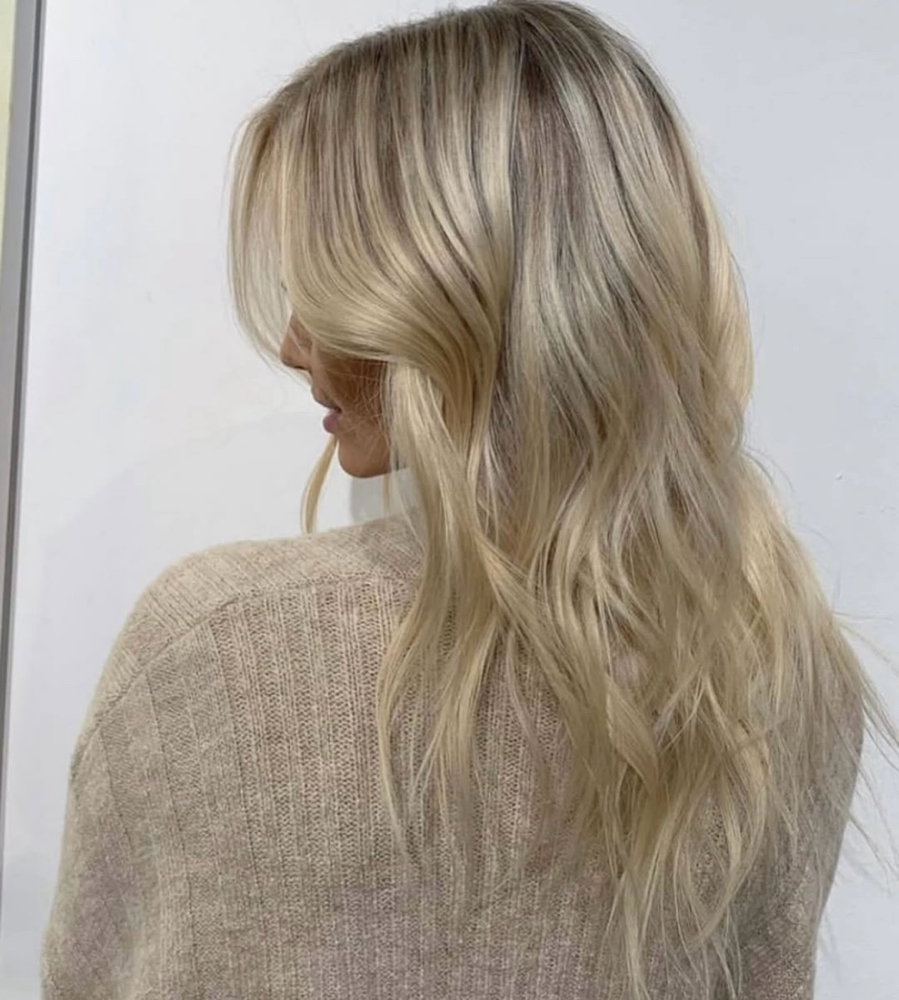 Blonde and loving it