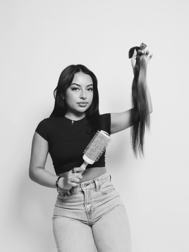 Clip-In Extention Install at KP Hair Lab in Garden City, NY