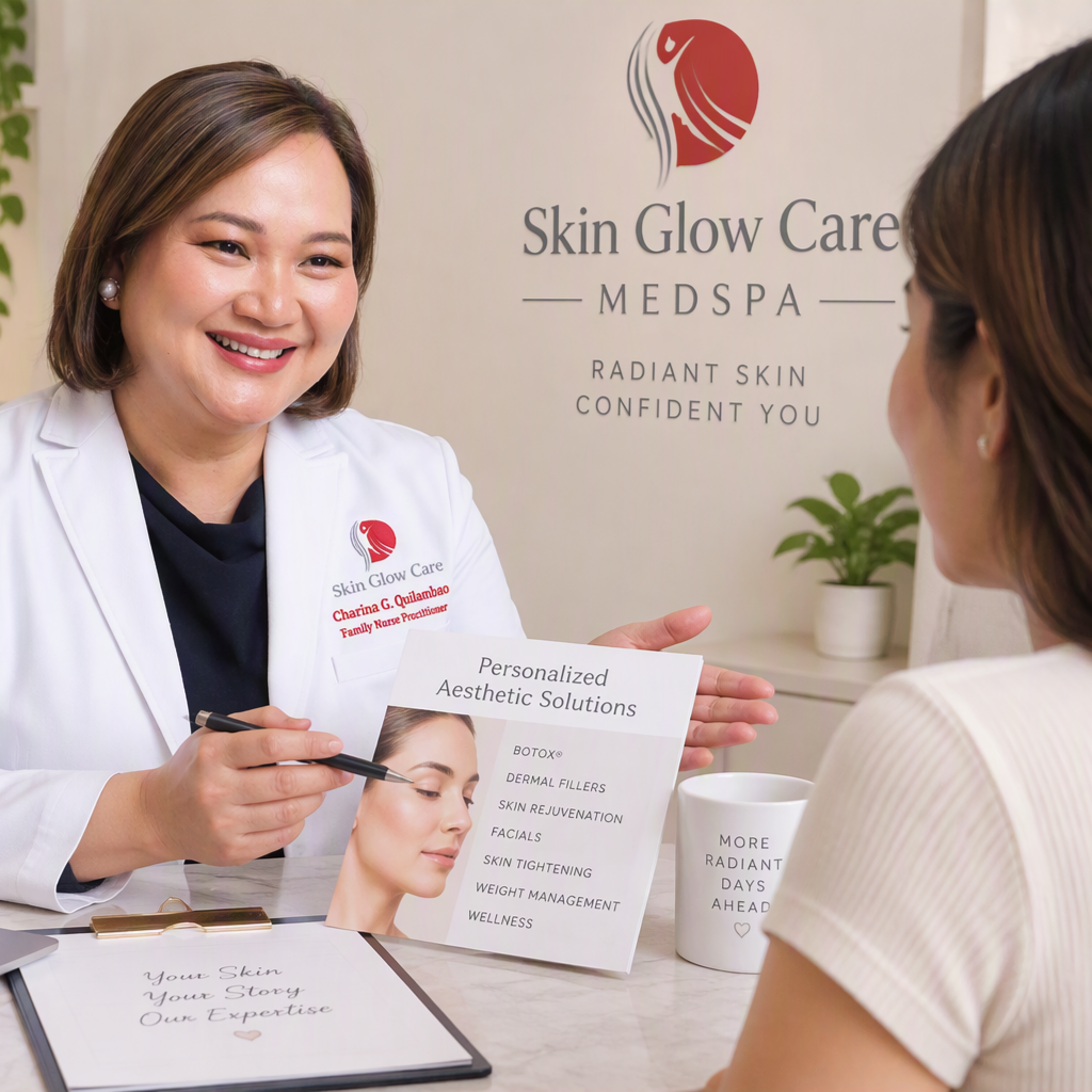 Consultation at Skin Glow Care MedSpa in Modesto, CA