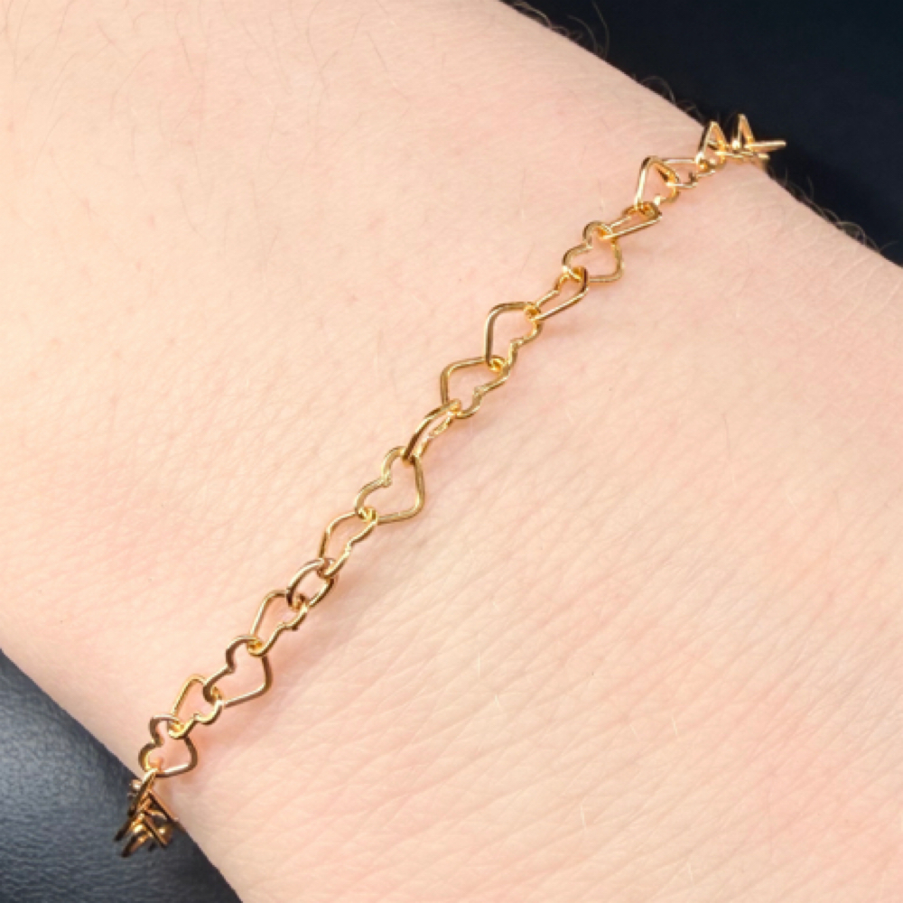 Permanent Jewelry Gold Filled at Mi Vida Beauty Northside Salon in Tucson, AZ