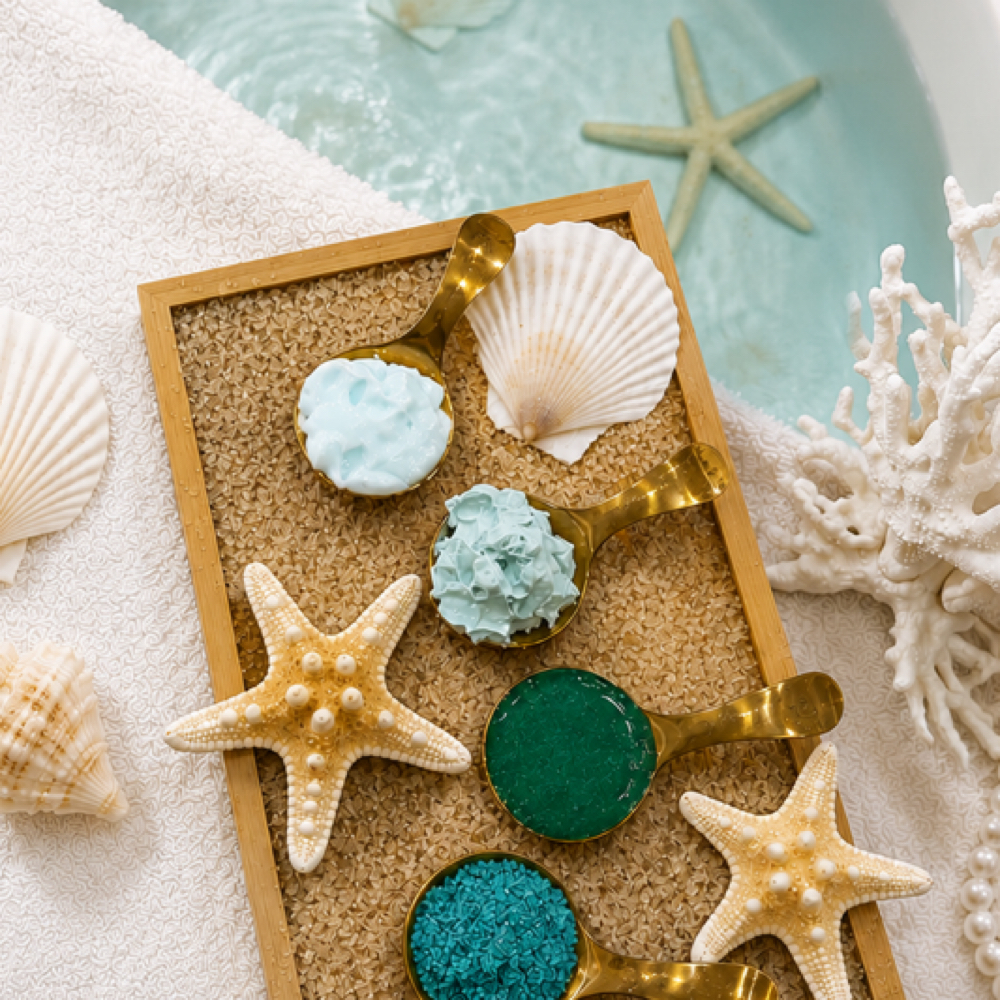 Ocean Breeze Spa Pedicure at 7 1 8 Beauty Bar in Hoboken, NJ
