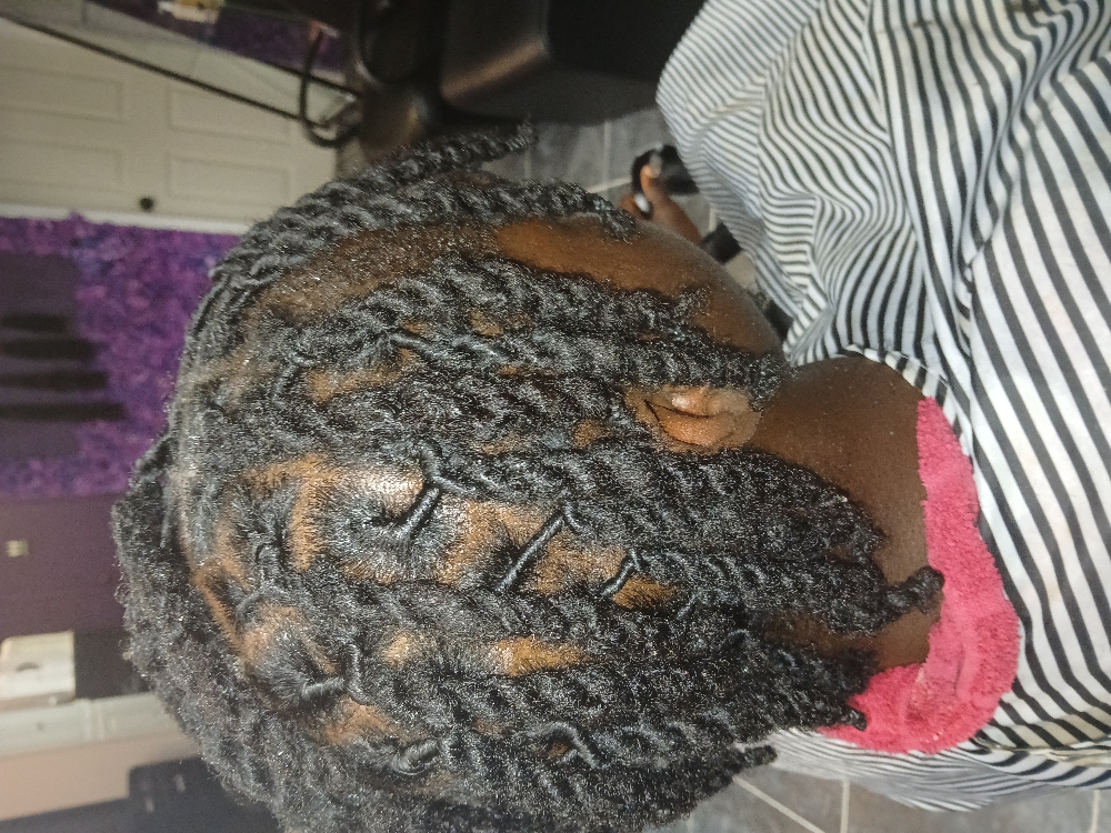 LOC RETWIST FROM CROWN TO NAPE