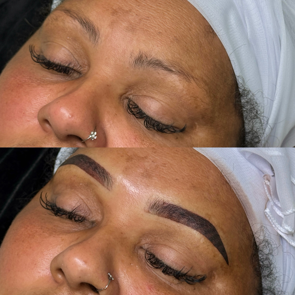 Ombré Brow Correction