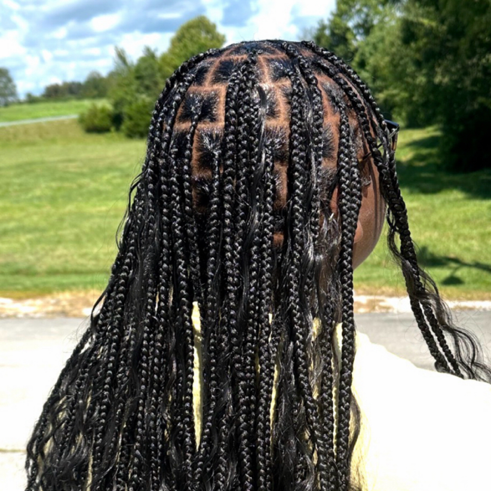 Knotless Braids at Empire Stylez Beauty & Barber Shop in Cookeville, TN