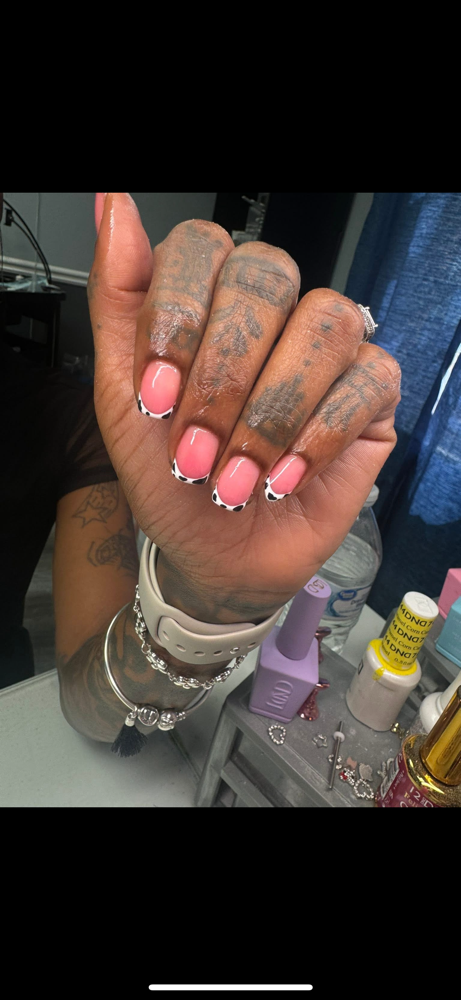 Manicure at nailedbyvictoria in aiken, SC