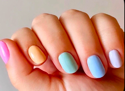 •regular manicure • at Qveens Qreations in Charleston, SC