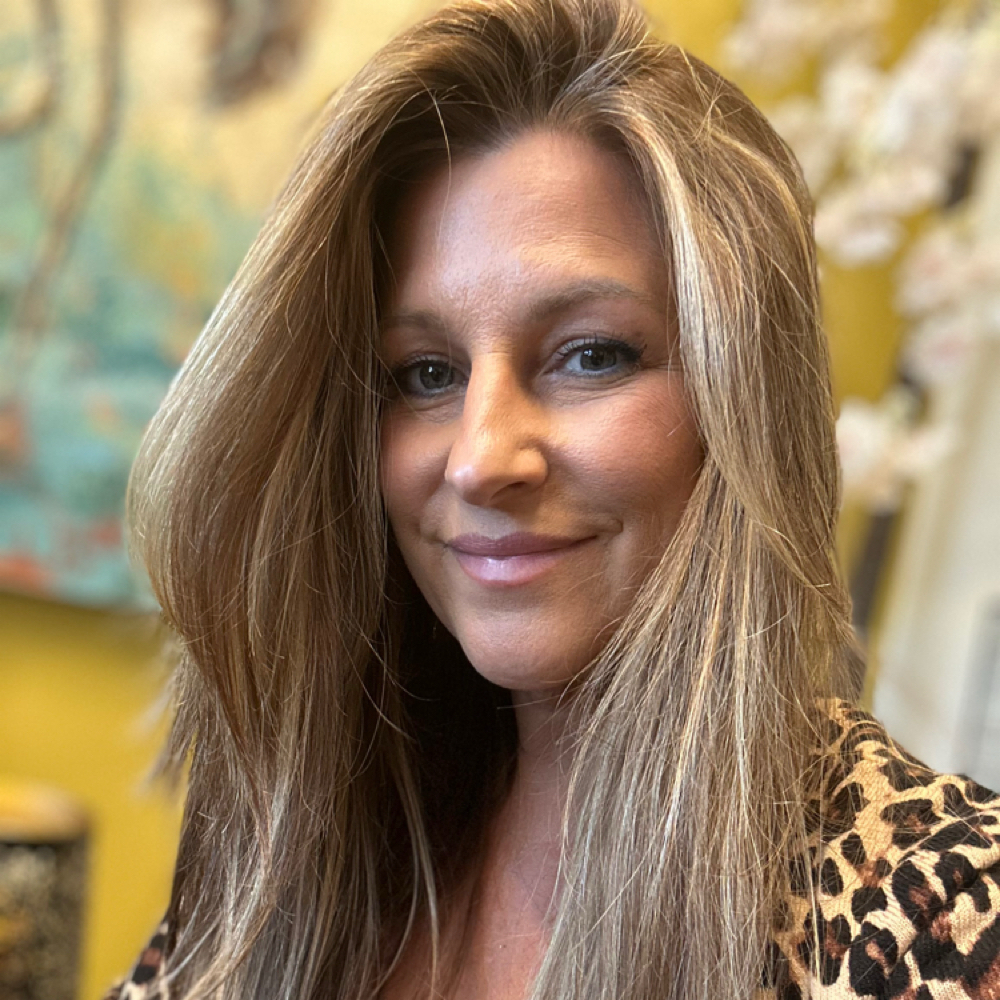 Face Framing Highlights Only at Hair by Carli @ The Market Commons in Myrtle Beach, SC