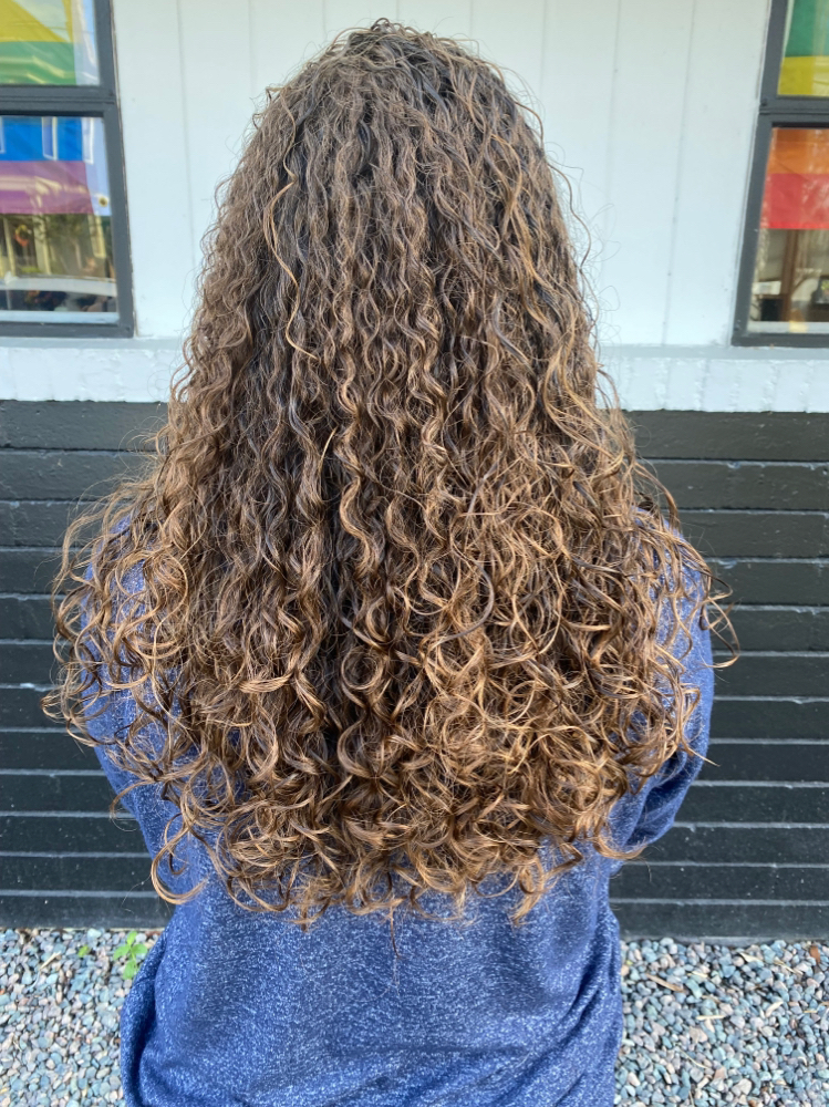 Long Curl Cut