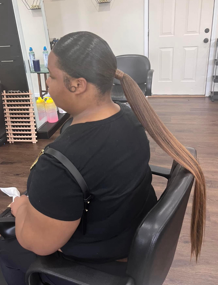 Sleek Ponytail at Styles By B in Franklin, KY