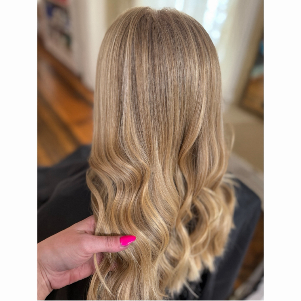 Partial Highlight + Haircut at Emily Mitchell in Georgetown, KY