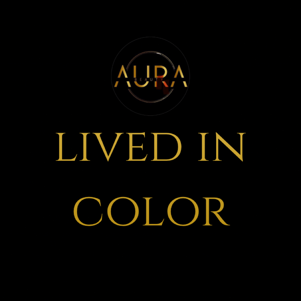 Lived In Color Options at Aura Beauty in Wilmington, NC
