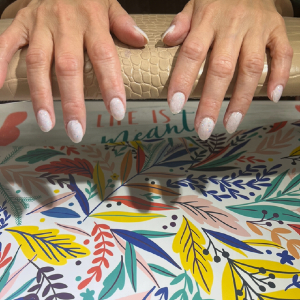 Dip Powder Color W/ Tips (Short) at Excellent Nails By Sandy in California, CA