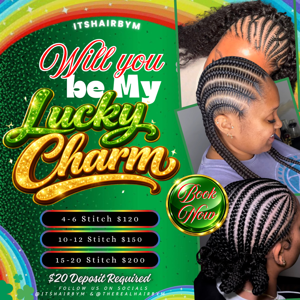 🍀15-20 Stitch Braids🍀 at HairByM in Laurel, MD