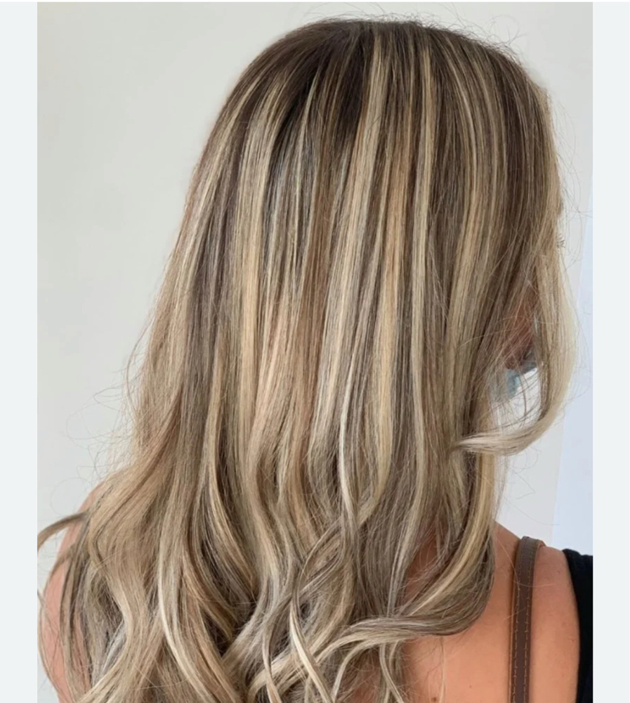 Partial Foil/balayage No Haircut