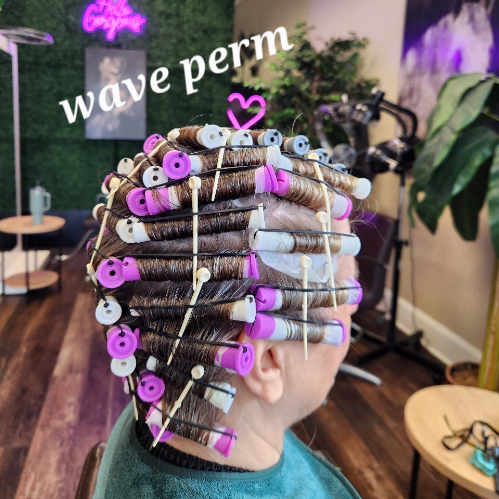 Wave Perm at Styles By Sook Lee in Kennesaw, GA