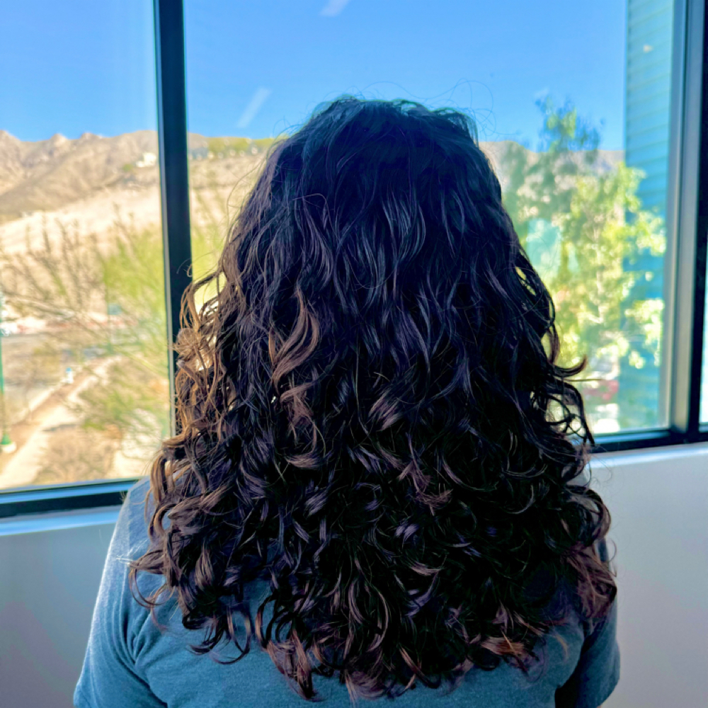 Wash N Go Curly Styling at J. Tull Studio in El Paso, TX