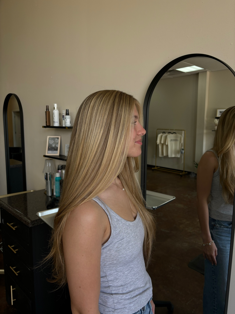 New Blonde Partial Highlights