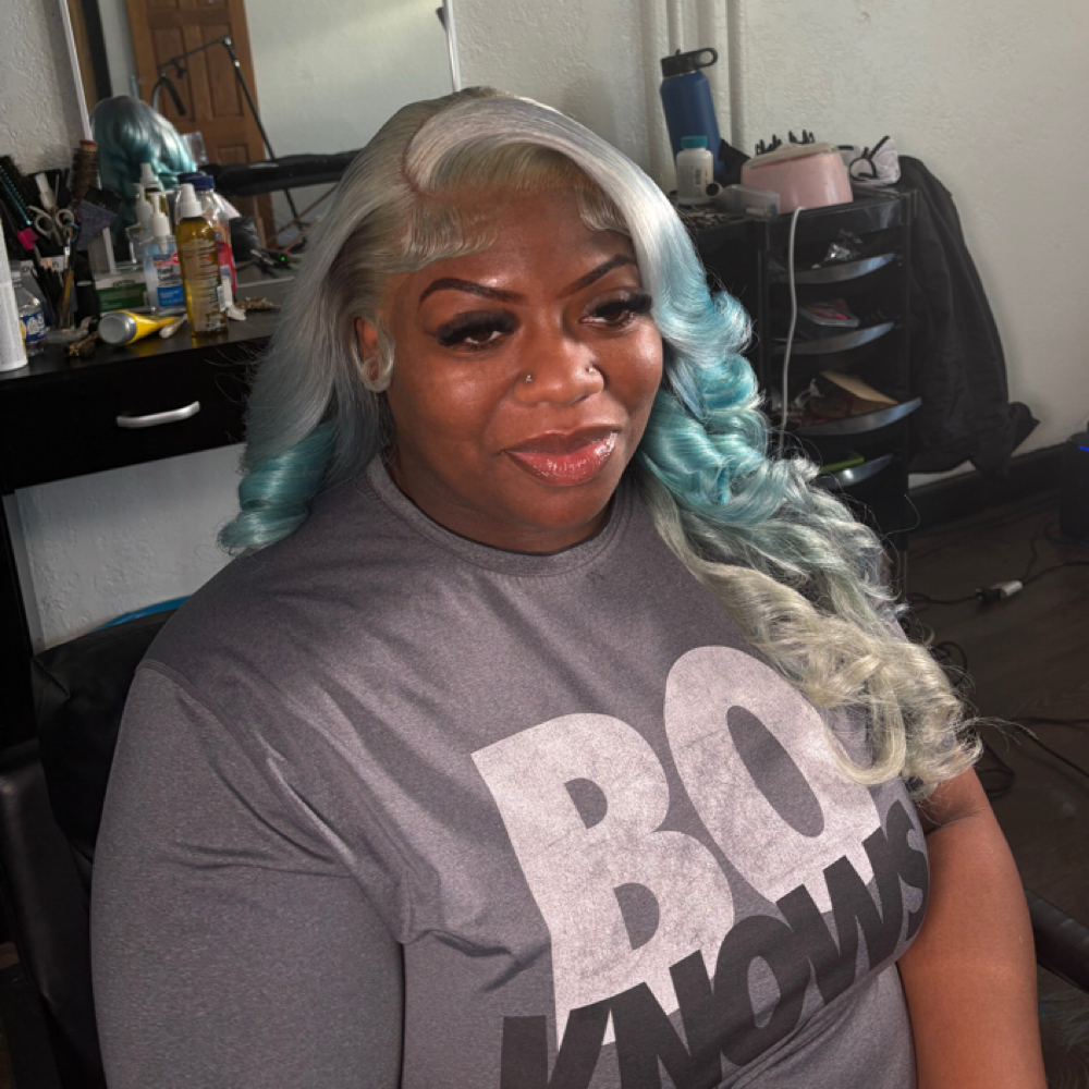 Wig + install Lashes And Brows at TaKaya Aries in Racine, WI