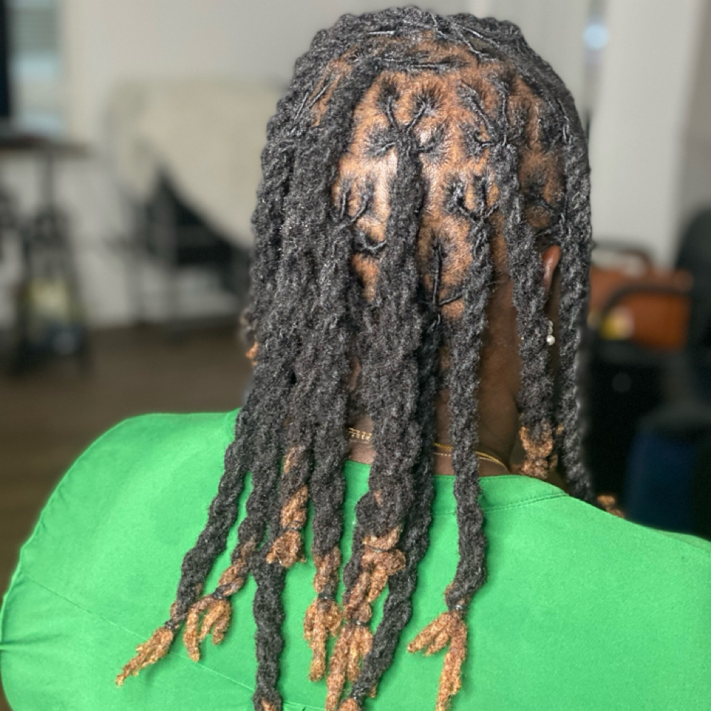 Traditional Loc Service at A Touch of Class Salon in Anderson Sc, SC