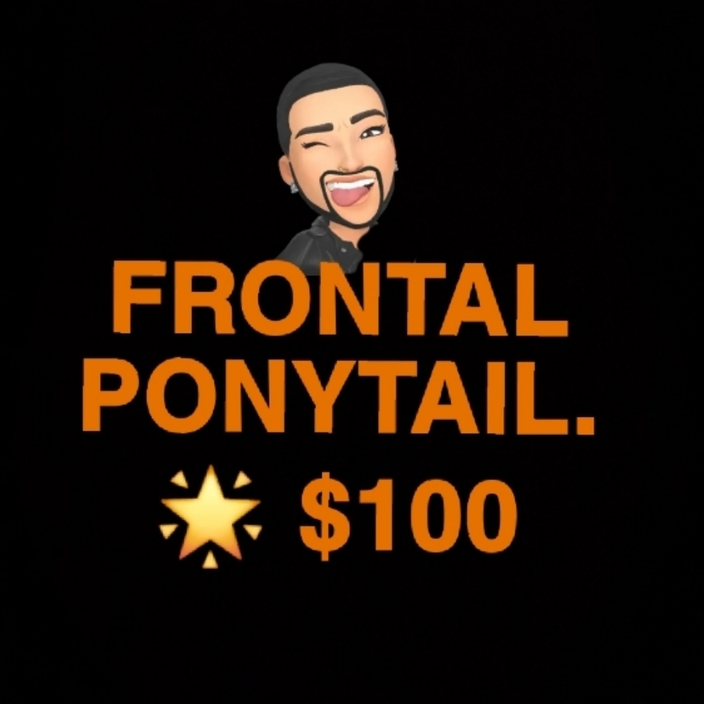 Frontal Ponytail at Weave King Hair Studio in Plano, TX